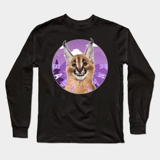 Baby lynx wild cat freedom Long Sleeve T-Shirt